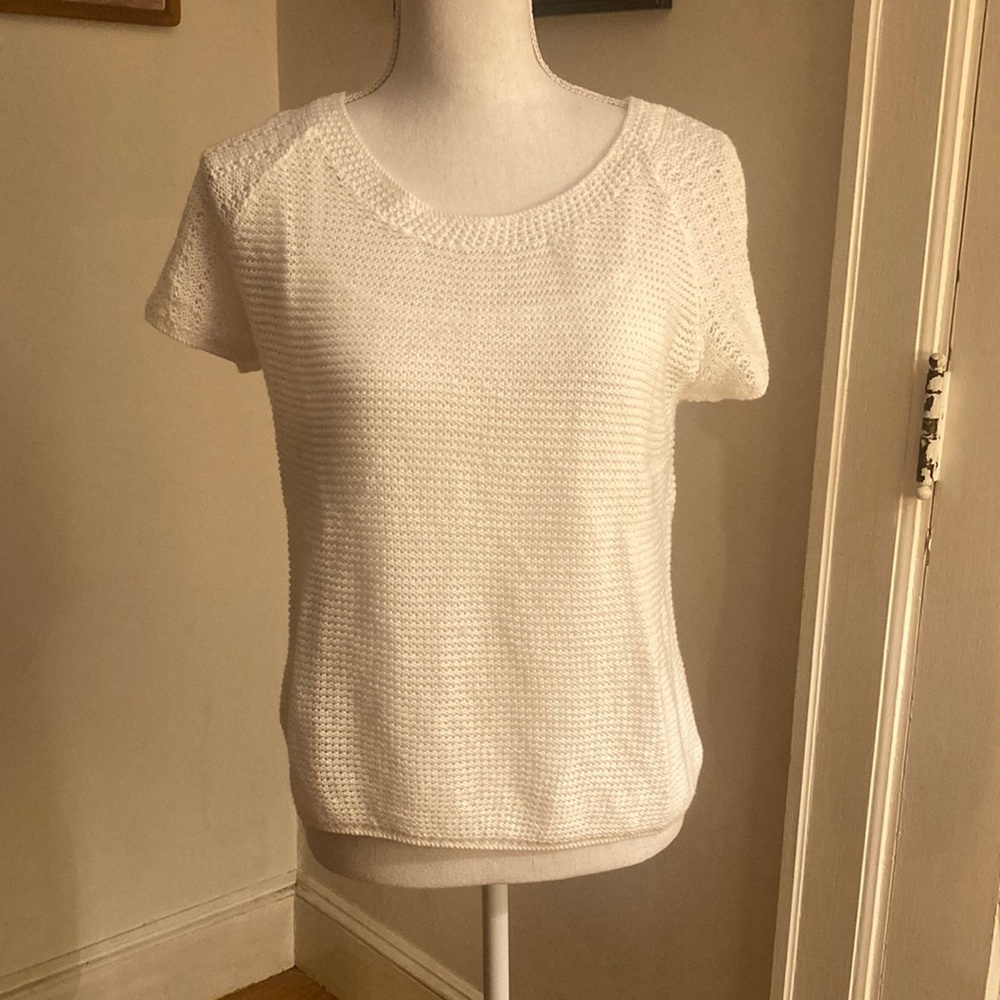 White Knit Sweater